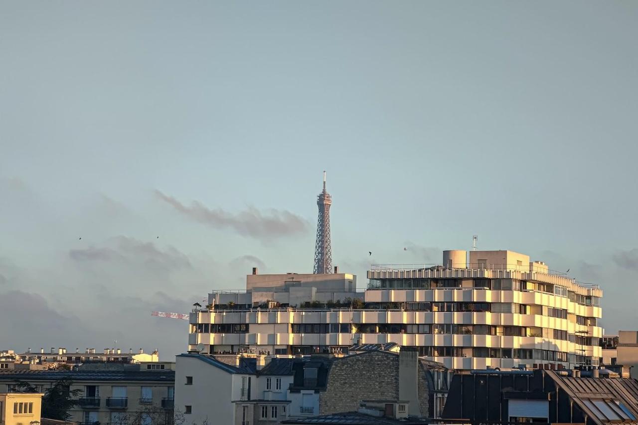 巴黎Beautiful And Bright Appt With Eiffel Tower View公寓 外观 照片